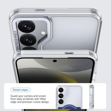 Samsung Galaxy S26+ Tofarvet hybrid cover - MagSafe-kompatibel - Blå