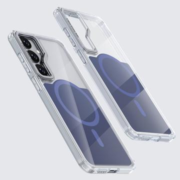 Samsung Galaxy S26+ Tofarvet hybrid cover - MagSafe-kompatibel - Blå