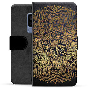 Samsung Galaxy S9+ Premium Flip Cover med Pung - Mandala