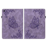Samsung Galaxy Tab S6 Lite 2020/2022/2024 Butterfly Series Folio Cover - Lilla