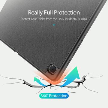 Samsung Galaxy Tab S6 Lite 2020/2022/2024 Dux Ducis Domo Tri-Fold Smart Folio Cover - Sort