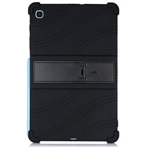 Samsung Galaxy Tab S6 Lite 2020/2022/2024 silikoneetui med kickstand - sort