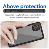 Samsung Galaxy XCover7 Pro Anti-Shock Hybrid Cover - Sort