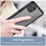 Samsung Galaxy XCover7 Pro Anti-Shock Hybrid Cover - Sort
