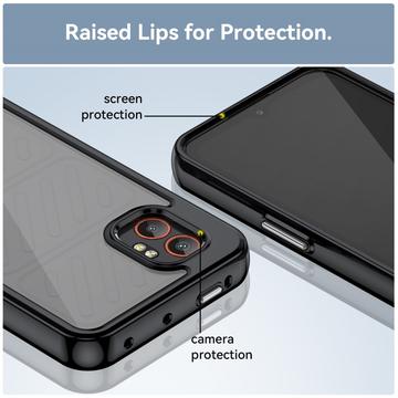 Samsung Galaxy XCover7 Pro Anti-Shock Hybrid Cover - Sort