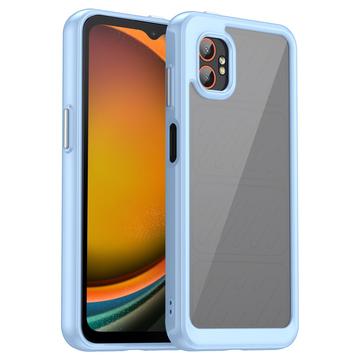 Samsung Galaxy XCover7 Pro Anti-Shock Hybrid Cover - Blå