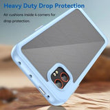 Samsung Galaxy XCover7 Pro Anti-Shock Hybrid Cover - Blå
