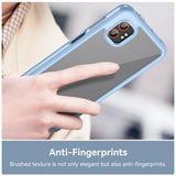 Samsung Galaxy XCover7 Pro Anti-Shock Hybrid Cover - Blå