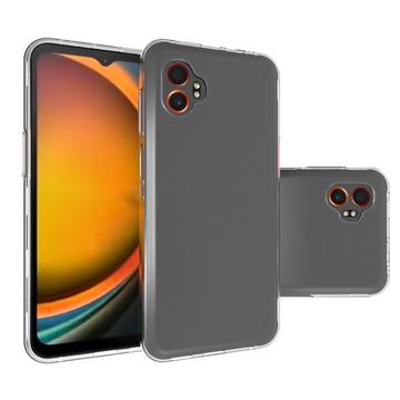 Samsung Galaxy XCover7 Pro Skridsikkert TPU Cover - Gennemsigtig