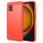 Samsung Galaxy XCover7 Pro Børstet TPU Cover - Karbonfiber - rød