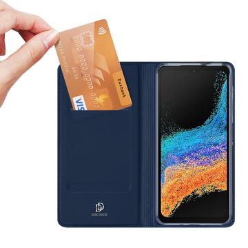 Samsung Galaxy XCover7 Pro Dux Ducis Skin Pro Flip Cover - Blå