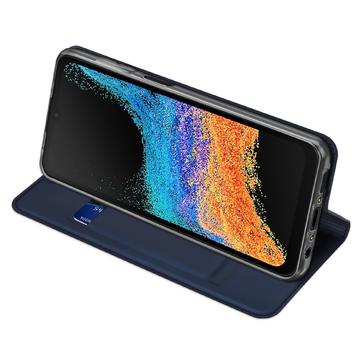 Samsung Galaxy XCover7 Pro Dux Ducis Skin Pro Flip Cover - Blå