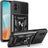Samsung Galaxy XCover7 Pro Roterende Ring Hybrid Cover med Kameraskjold - Sort