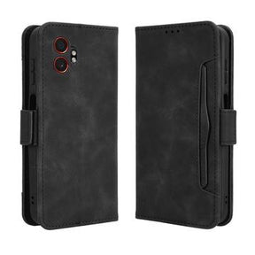 Samsung Galaxy XCover7 Pro Kortholder Pung Etui - Sort