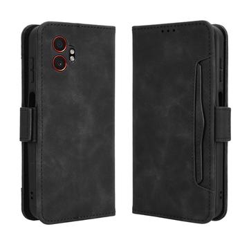 Samsung Galaxy XCover7 Pro Kortholder Pung Etui - Sort
