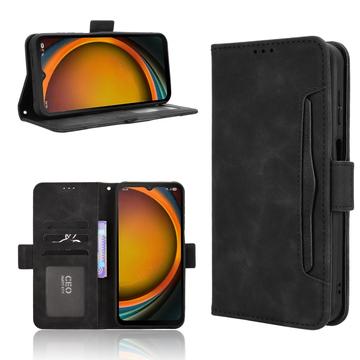 Samsung Galaxy XCover7 Pro Kortholder Pung Etui - Sort