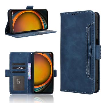 Samsung Galaxy XCover7 Pro Kortholder Pung Etui - Blå