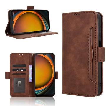 Samsung Galaxy XCover7 Pro Kortholder Pung Etui - Brun