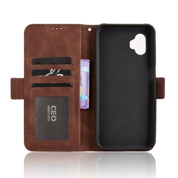 Samsung Galaxy XCover7 Pro Kortholder Pung Etui - Brun