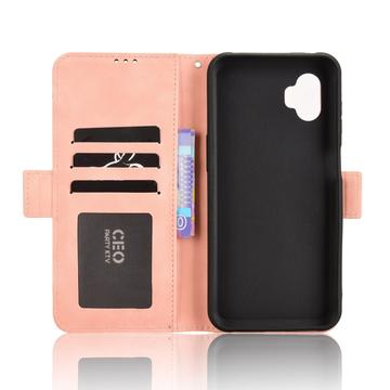 Samsung Galaxy XCover7 Pro Kortholder Pung Etui - Pink