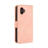 Samsung Galaxy XCover7 Pro Kortholder Pung Etui - Pink