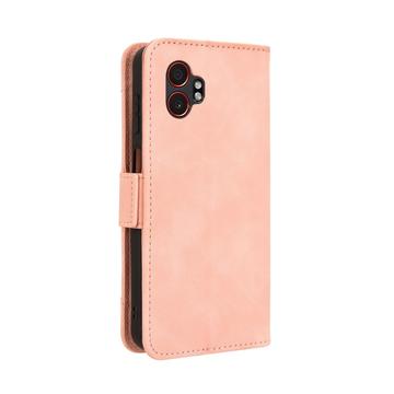 Samsung Galaxy XCover7 Pro Kortholder Pung Etui - Pink