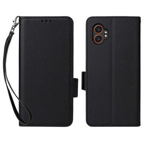 Samsung Galaxy XCover7 Pro Pung med Magnetisk Lukning - sort