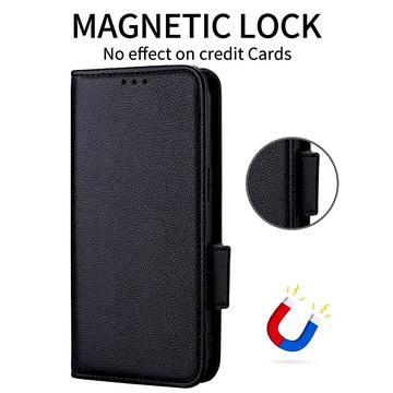 Samsung Galaxy XCover7 Pro Pung med Magnetisk Lukning - sort