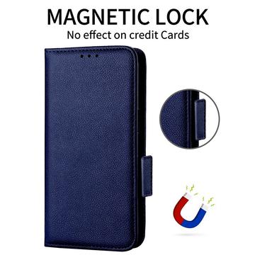 Samsung Galaxy XCover7 Pro Pung med Magnetisk Lukning - Blå