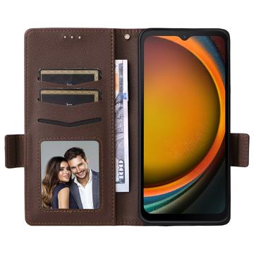 Samsung Galaxy XCover7 Pro Pung med Magnetisk Lukning - brun