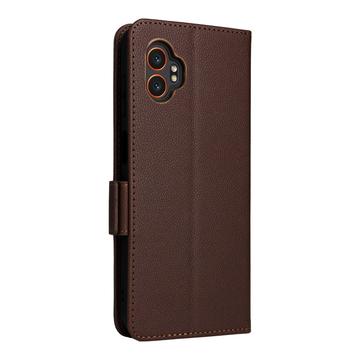Samsung Galaxy XCover7 Pro Pung med Magnetisk Lukning - brun