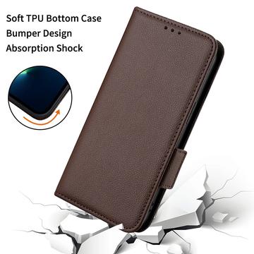 Samsung Galaxy XCover7 Pro Pung med Magnetisk Lukning - brun