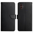 Samsung Galaxy XCover7 Pro Læderpung med Stativ - Sort