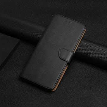 Samsung Galaxy XCover7 Pro Læderpung med Stativ - Sort