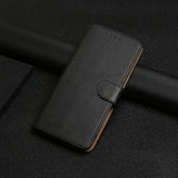 Samsung Galaxy XCover7 Pro Læderpung med Stativ - Sort