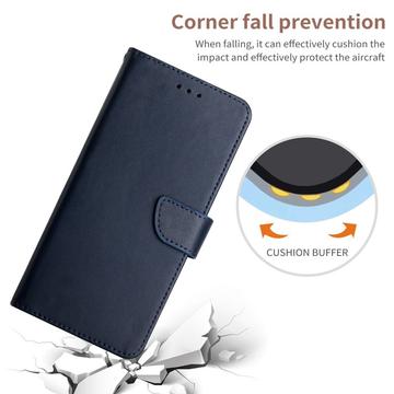 Samsung Galaxy XCover7 Pro Læderpung med Stativ - Blå