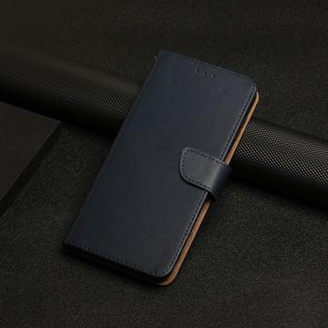 Samsung Galaxy XCover7 Pro Læderpung med Stativ - Blå