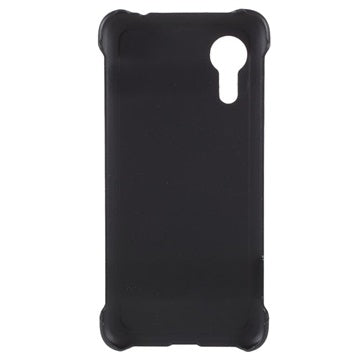 Samsung Galaxy Xcover 5 Gummibelagt Plastik Cover - Sort