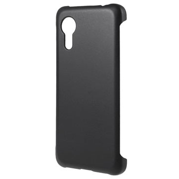 Samsung Galaxy Xcover 5 Gummibelagt Plastik Cover - Sort
