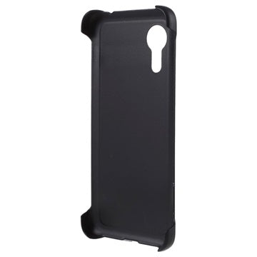 Samsung Galaxy Xcover 5 Gummibelagt Plastik Cover - Sort