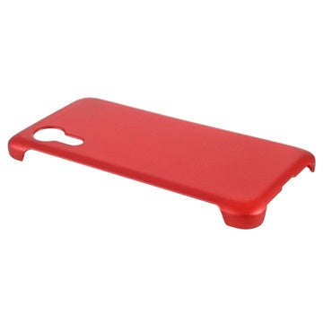 Samsung Galaxy Xcover 5 Gummibelagt Plastik Cover - Rød