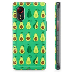 Samsung Galaxy Xcover 5 TPU Cover - Avocadomønster