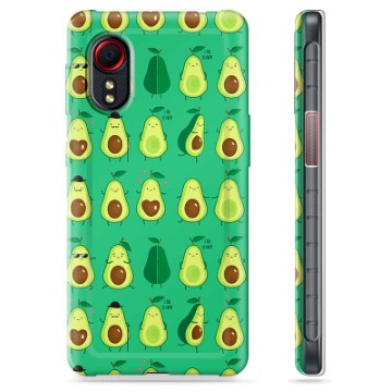 Samsung Galaxy Xcover 5 TPU Cover - Avocadomønster