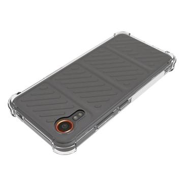 Samsung Galaxy Xcover 7 Stødsikkert TPU Cover - Gennemsigtig