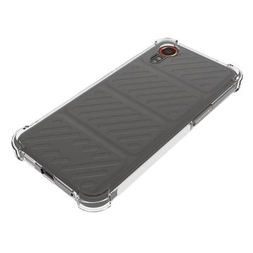 Samsung Galaxy Xcover 7 Stødsikkert TPU Cover - Gennemsigtig
