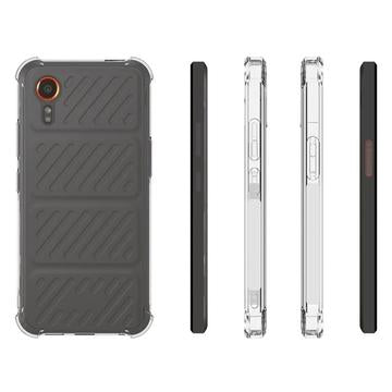 Samsung Galaxy Xcover 7 Stødsikkert TPU Cover - Gennemsigtig