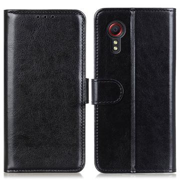 Samsung Galaxy Xcover 7 Pung Taske med Magnetisk Lukning - Sort