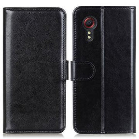 Samsung Galaxy Xcover 7 Pung Taske med Magnetisk Lukning - Sort