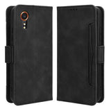 Samsung Galaxy X7 Pung Cover med Kortholder - Sort