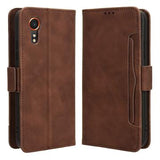 Samsung Galaxy X7 Pung Cover med Kortholder - Brun
